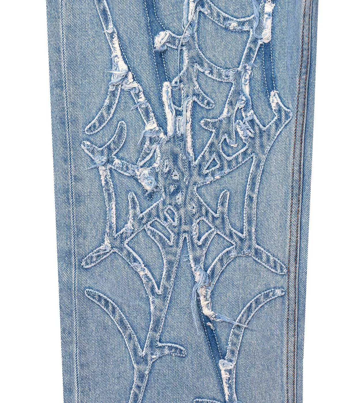 Revenge Web Denim Blue Jeans