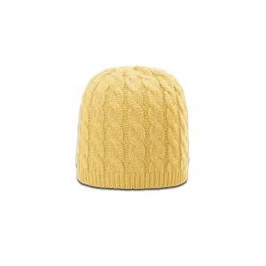 Richardson Sand Cable Knit Beanie