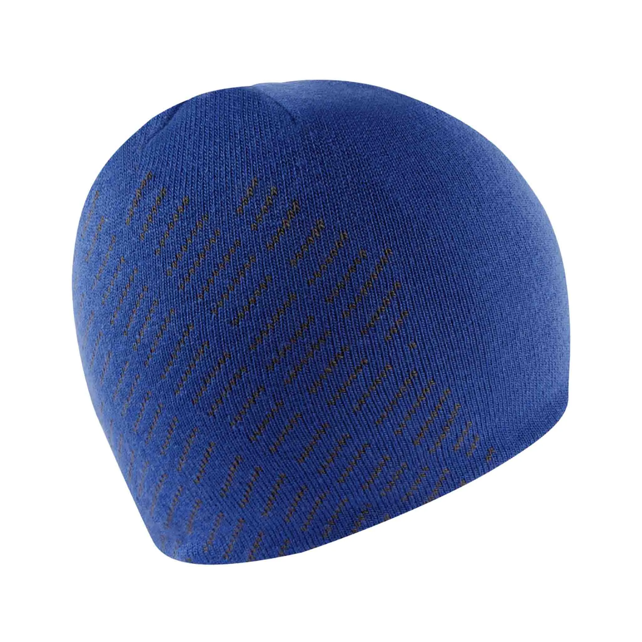 Ronhill | Unisex Classic Beanie - Dark Cobalt/Charcoal