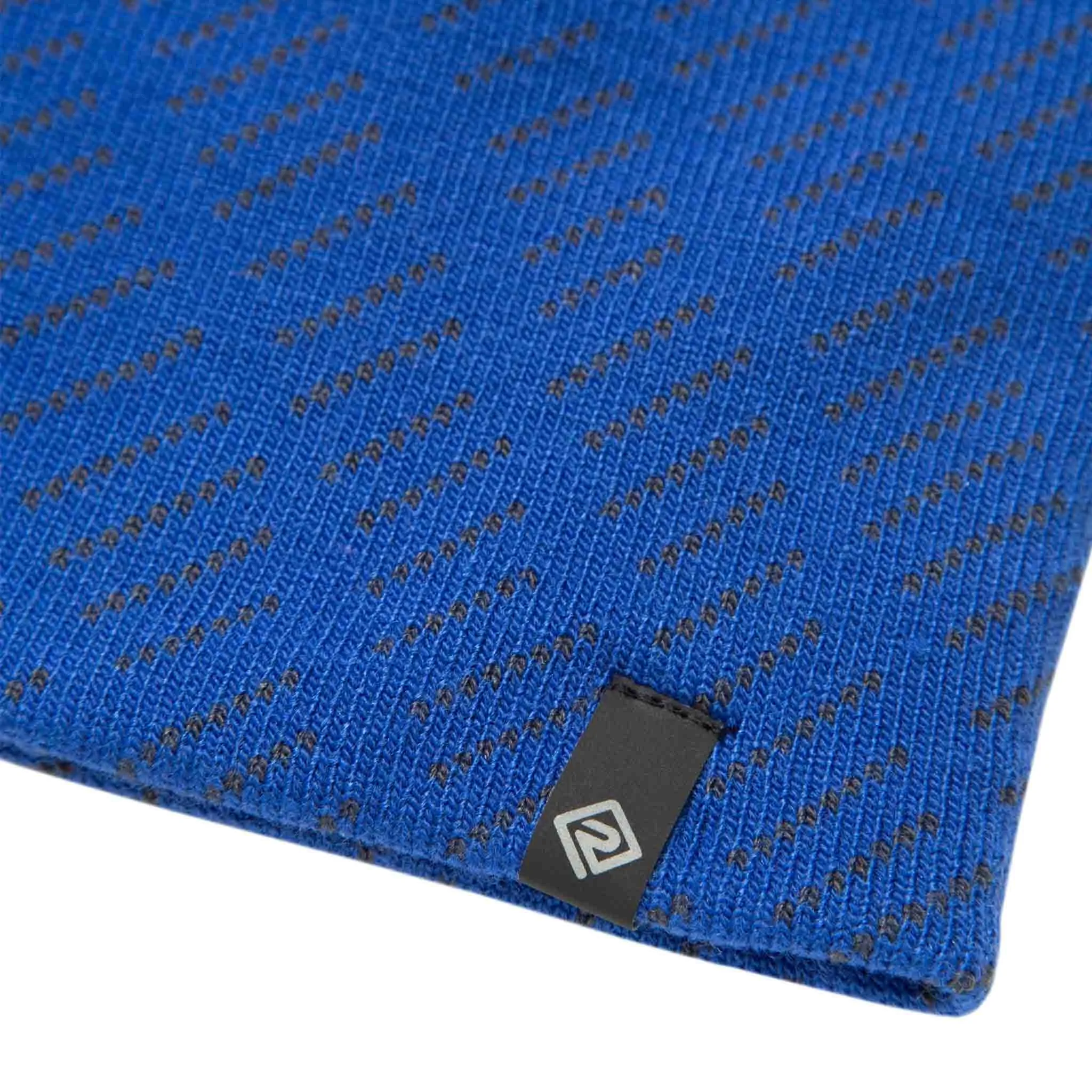 Ronhill | Unisex Classic Beanie - Dark Cobalt/Charcoal