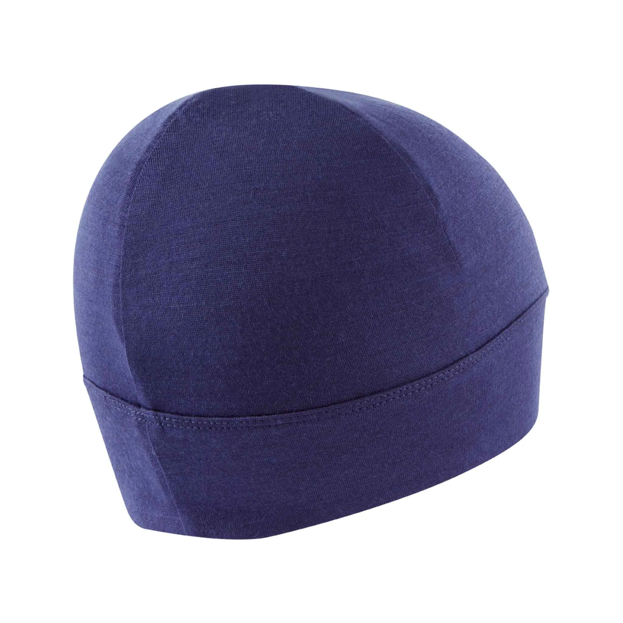 Ronhill | Unisex Merino Beanie - Deep Ocean/Regal Purple