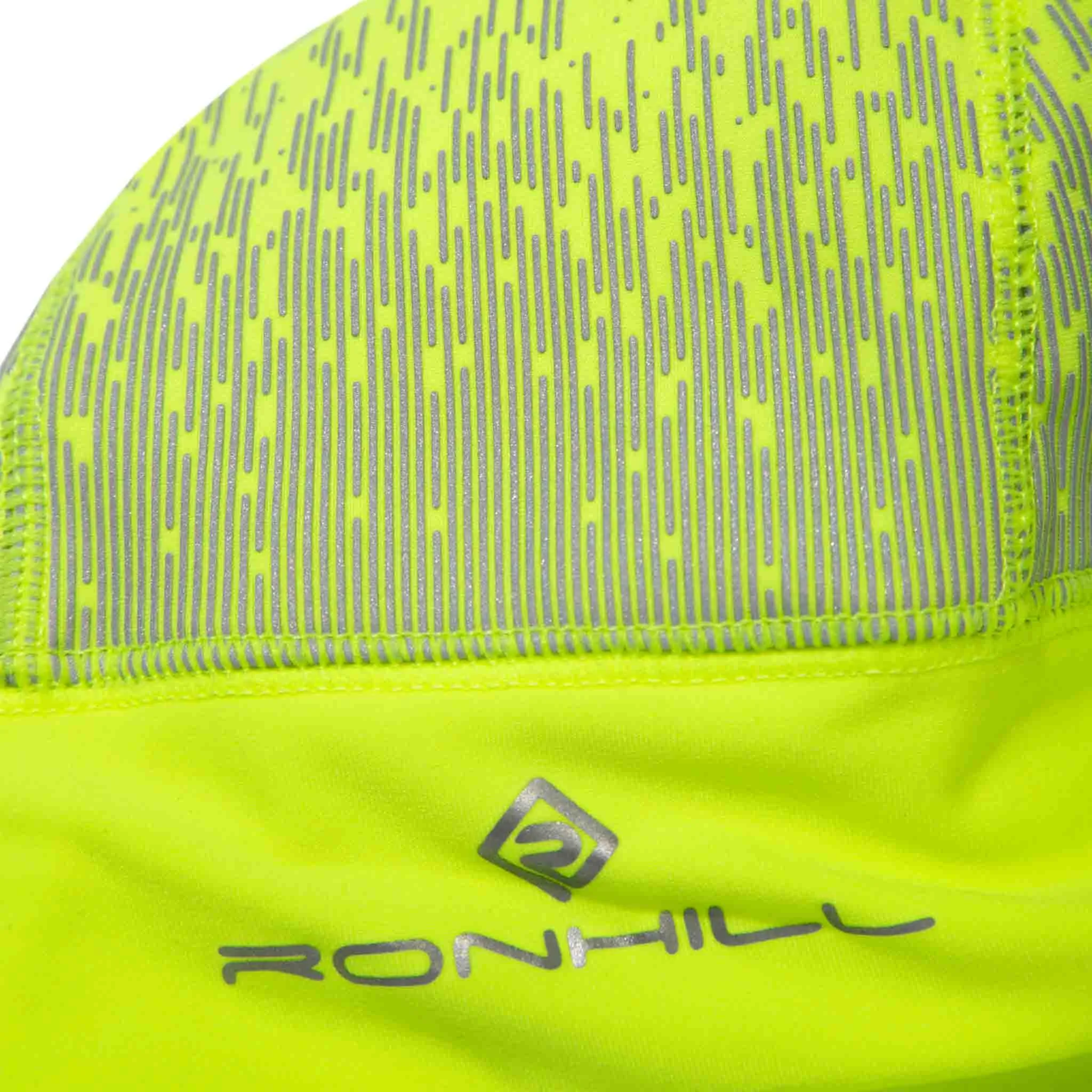 Ronhill | Unisex Reflect Beanie - Fluo Yellow/Reflect
