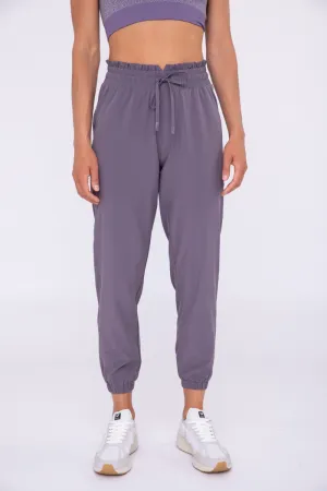 Ruffle Waistband Joggers