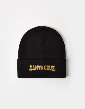 Santa Cruz Galactic Beanie  - Black