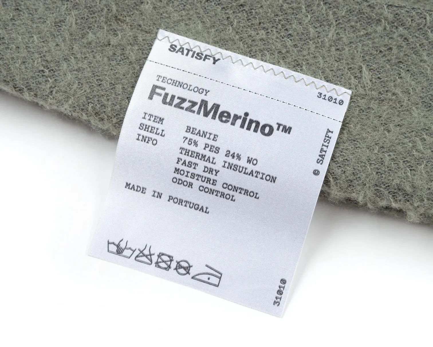 Satisfy FuzzMerino Beanie Vetiver