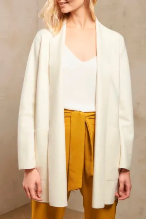 Scala Coat Alpaca & Wool Color Ecru