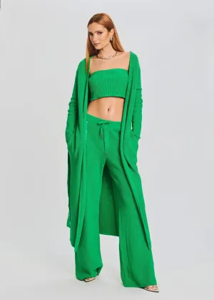 Ser.O.Ya Kamila Cardigan in Kelly Green