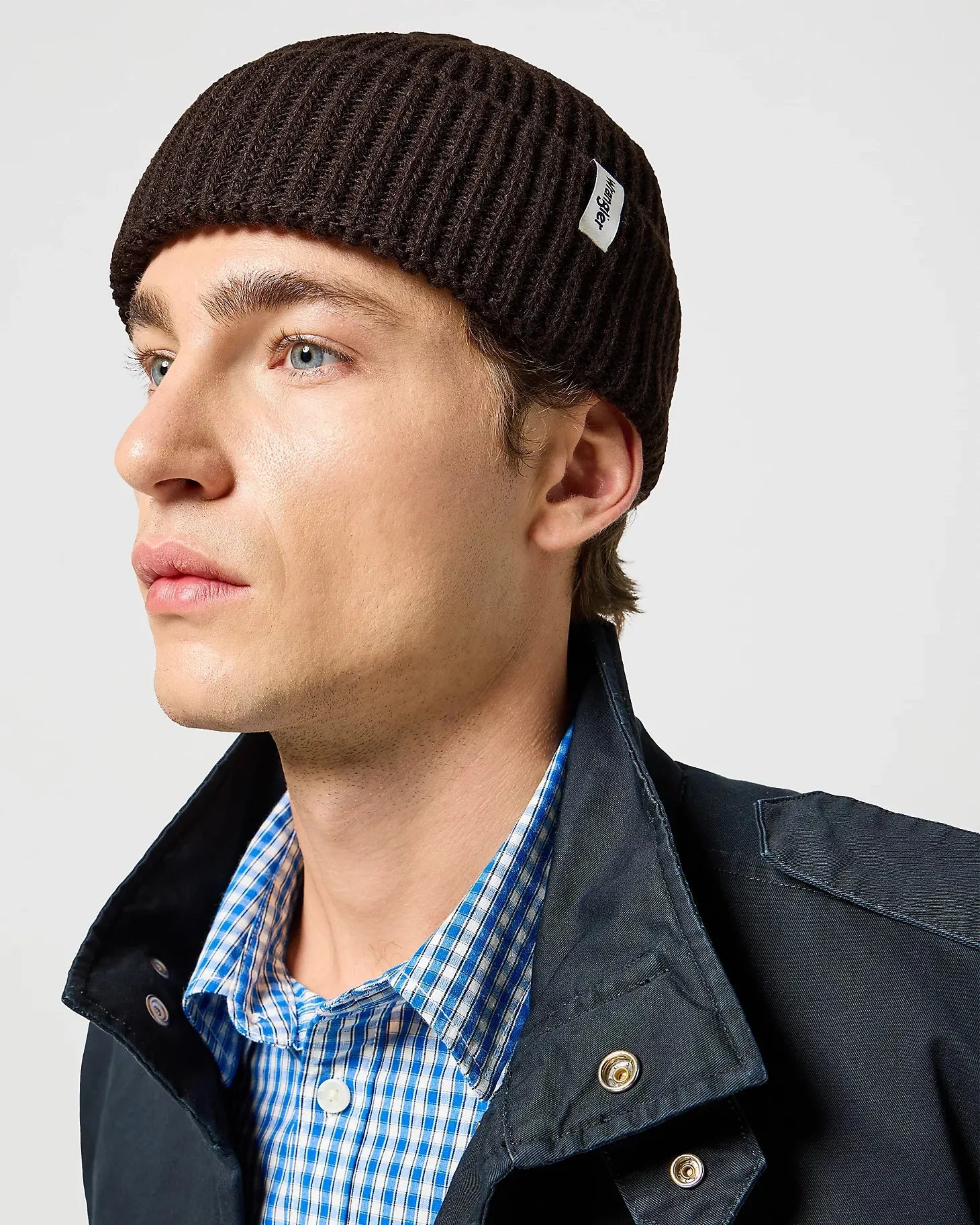 Sign Off Beanie in Mole
