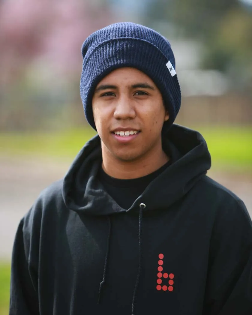 Simple B Slouch Beanie