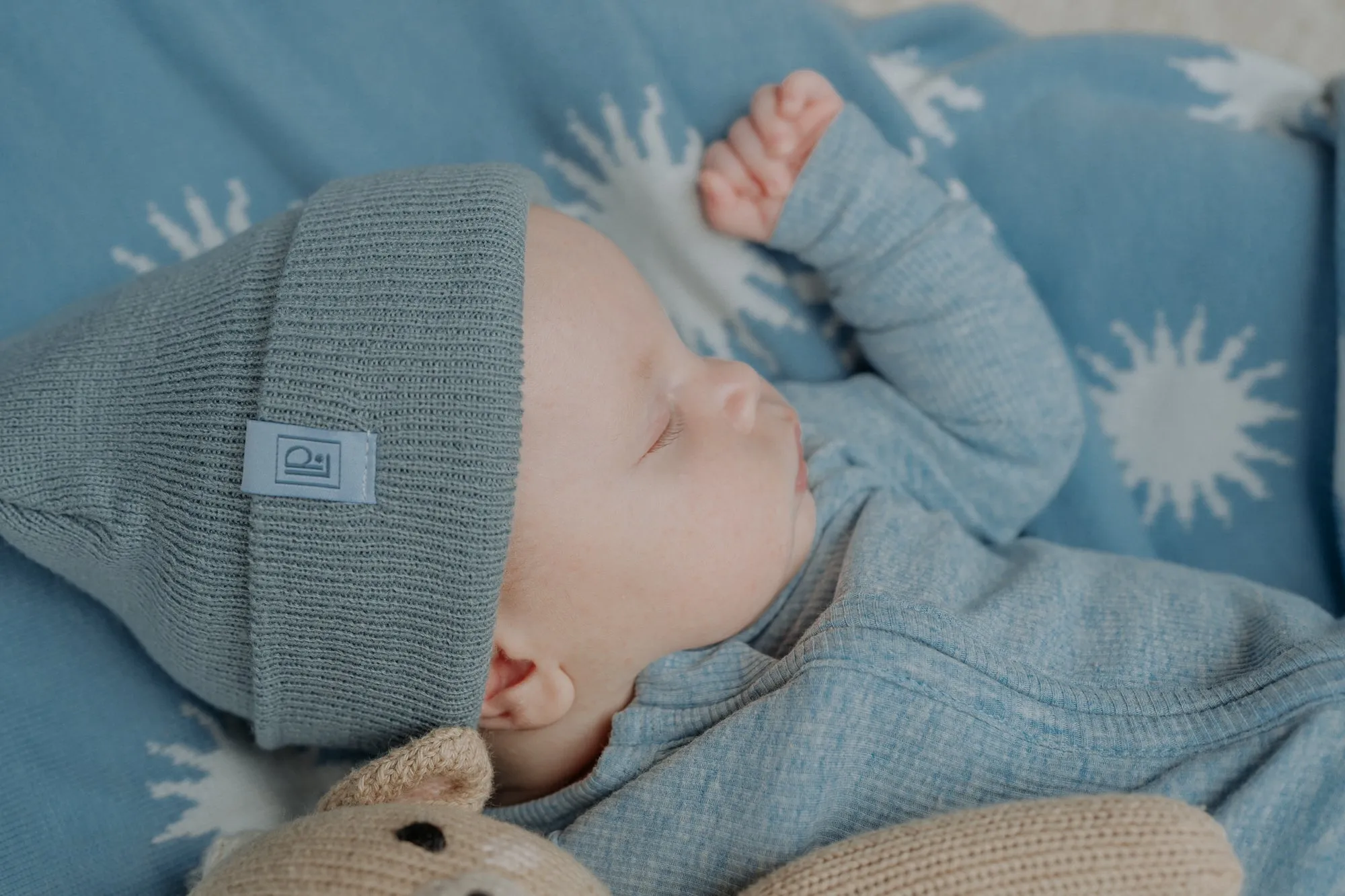 Slouch Beanie | Ocean - Little Phoenix