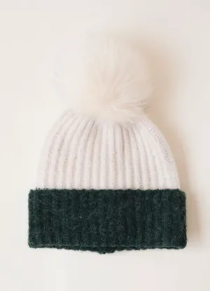 Snow Bunny Beanie in Fawn & Ivy