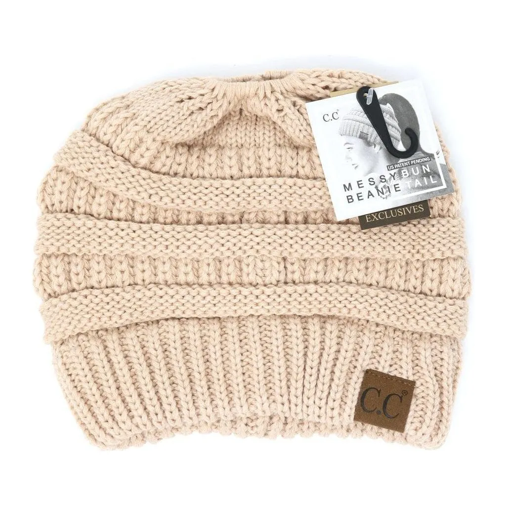 Solid  Classic CC Beanie  Tail