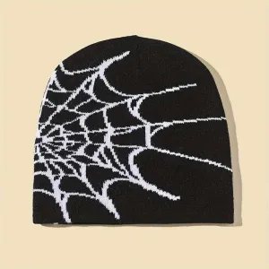 Spider Web Beanie