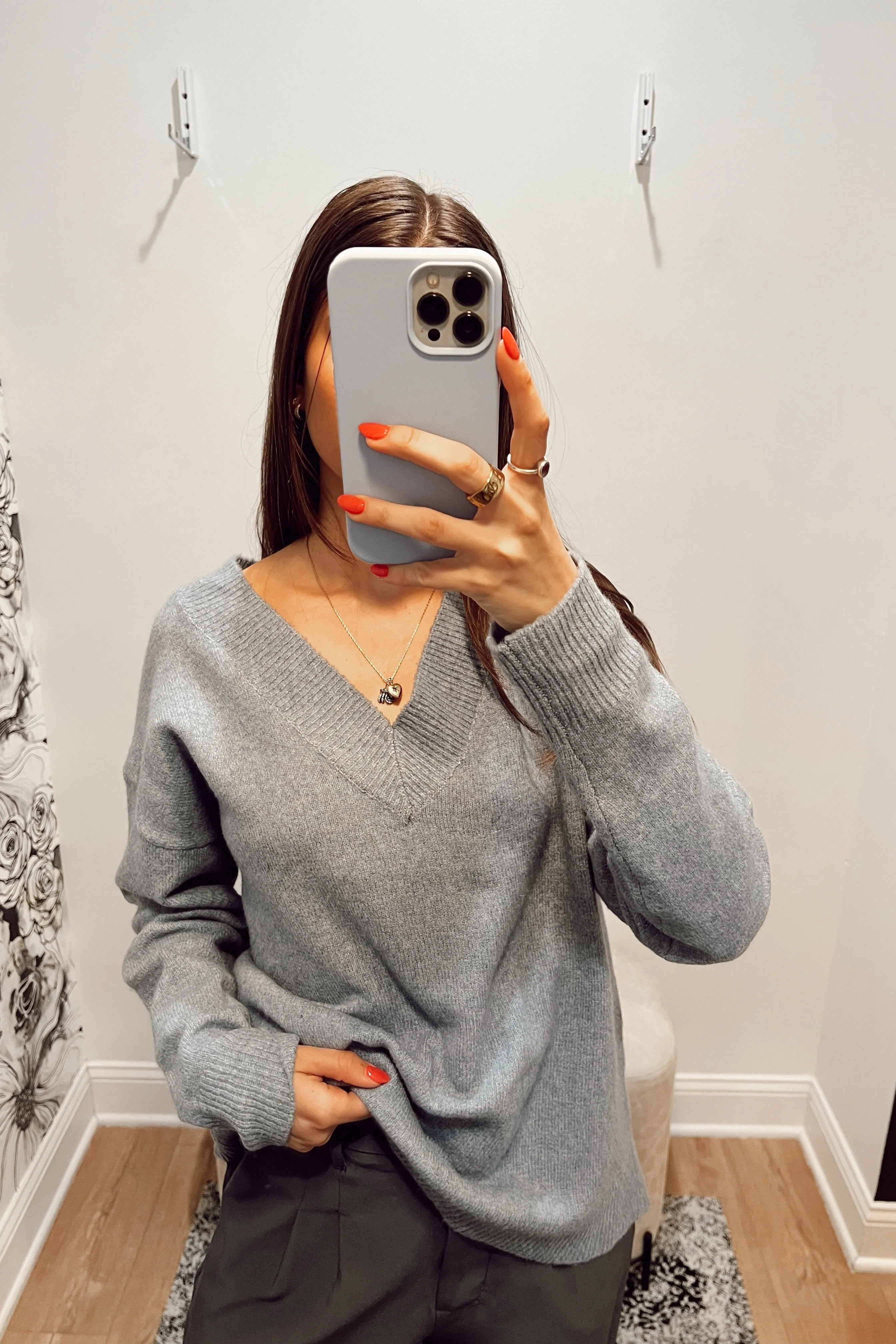 Stanton Joan Vneck Sweater