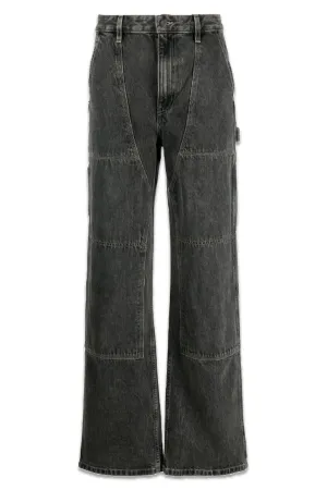 Straight-Leg Carpenter Denim Jeans