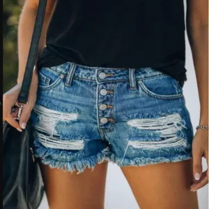 Streetwear Denim Jeans Shorts