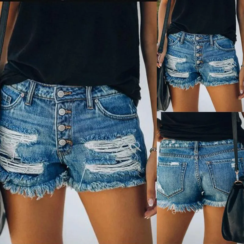 Streetwear Denim Jeans Shorts