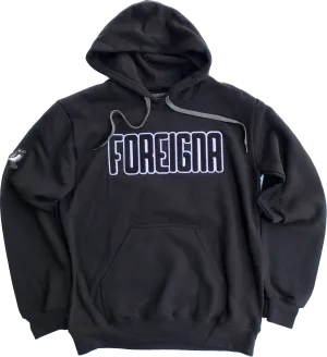 Streetwear Pullover Hoodies- Black