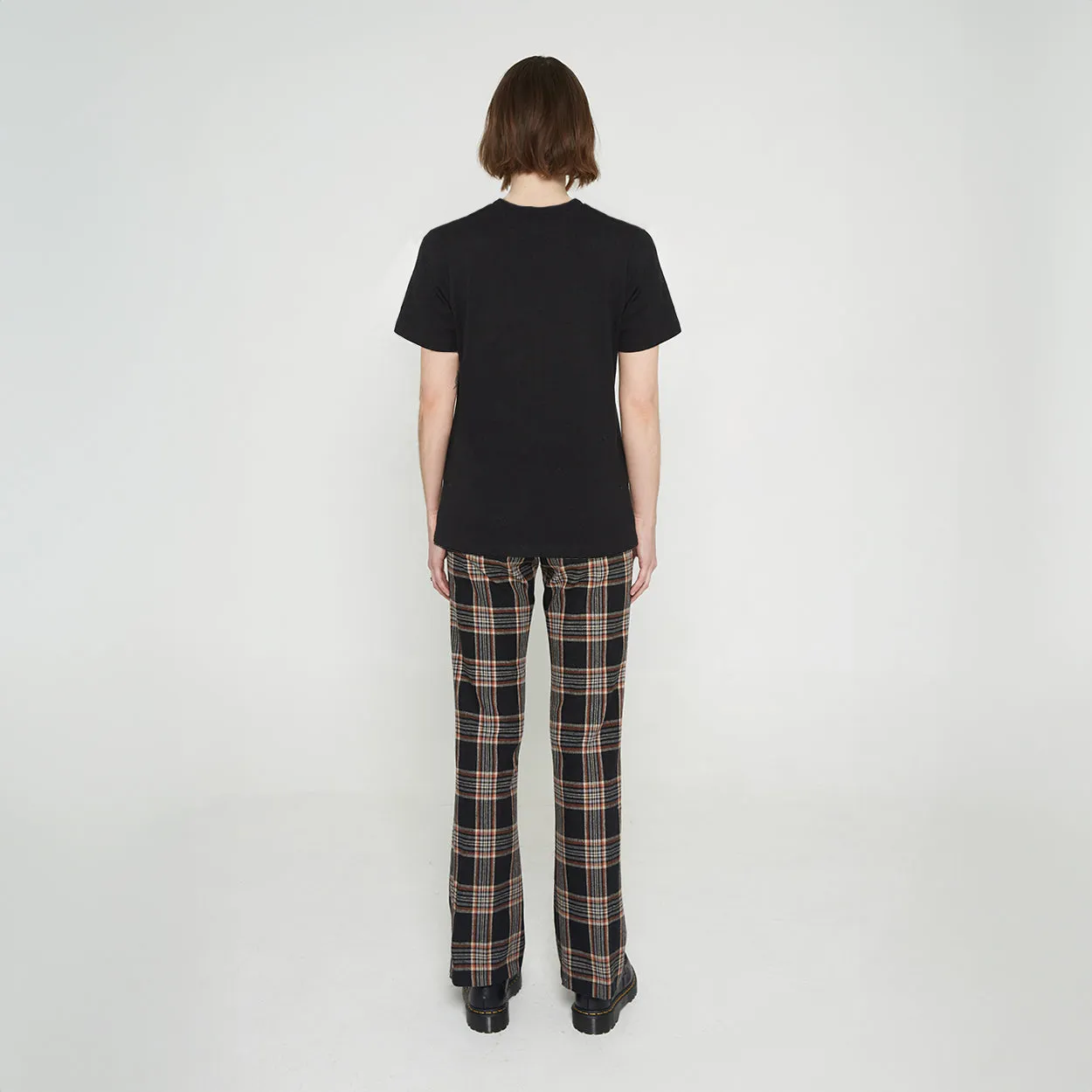 Structured Black T-Shirt