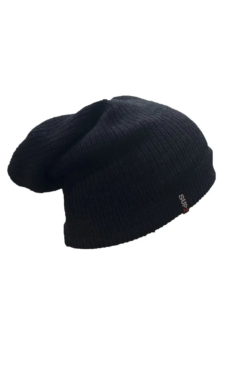 SUP2 'Famous' Long Rib Beanie