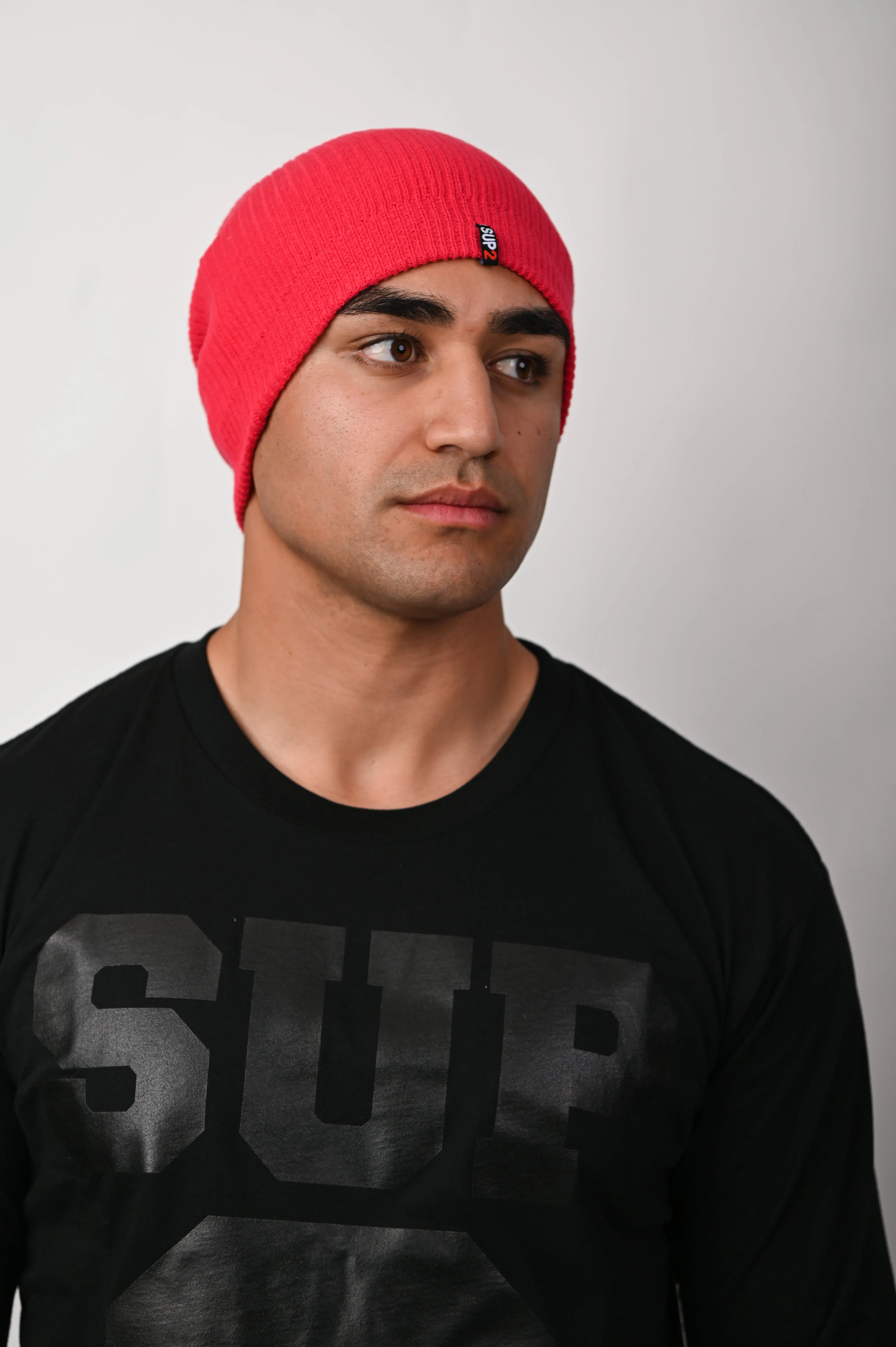 SUP2 'Famous' Long Rib Beanie