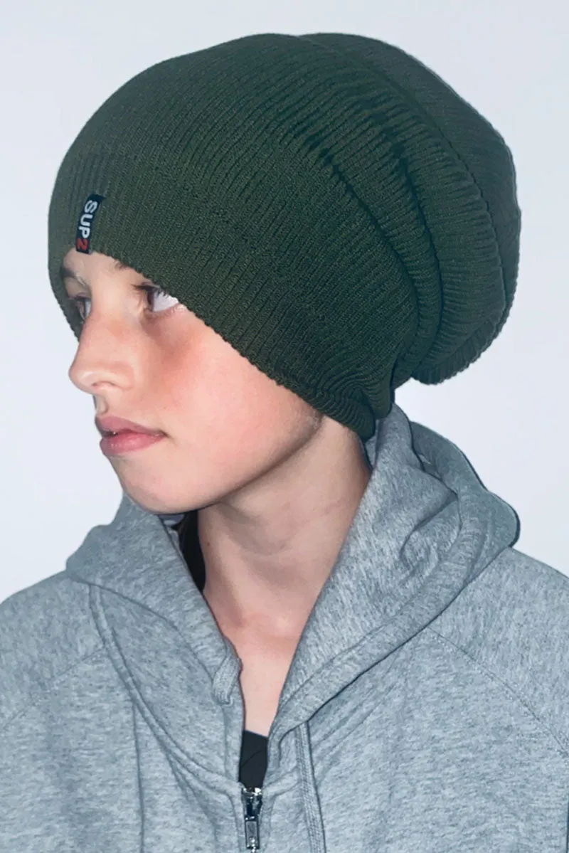 SUP2 'Famous' Long Rib Beanie