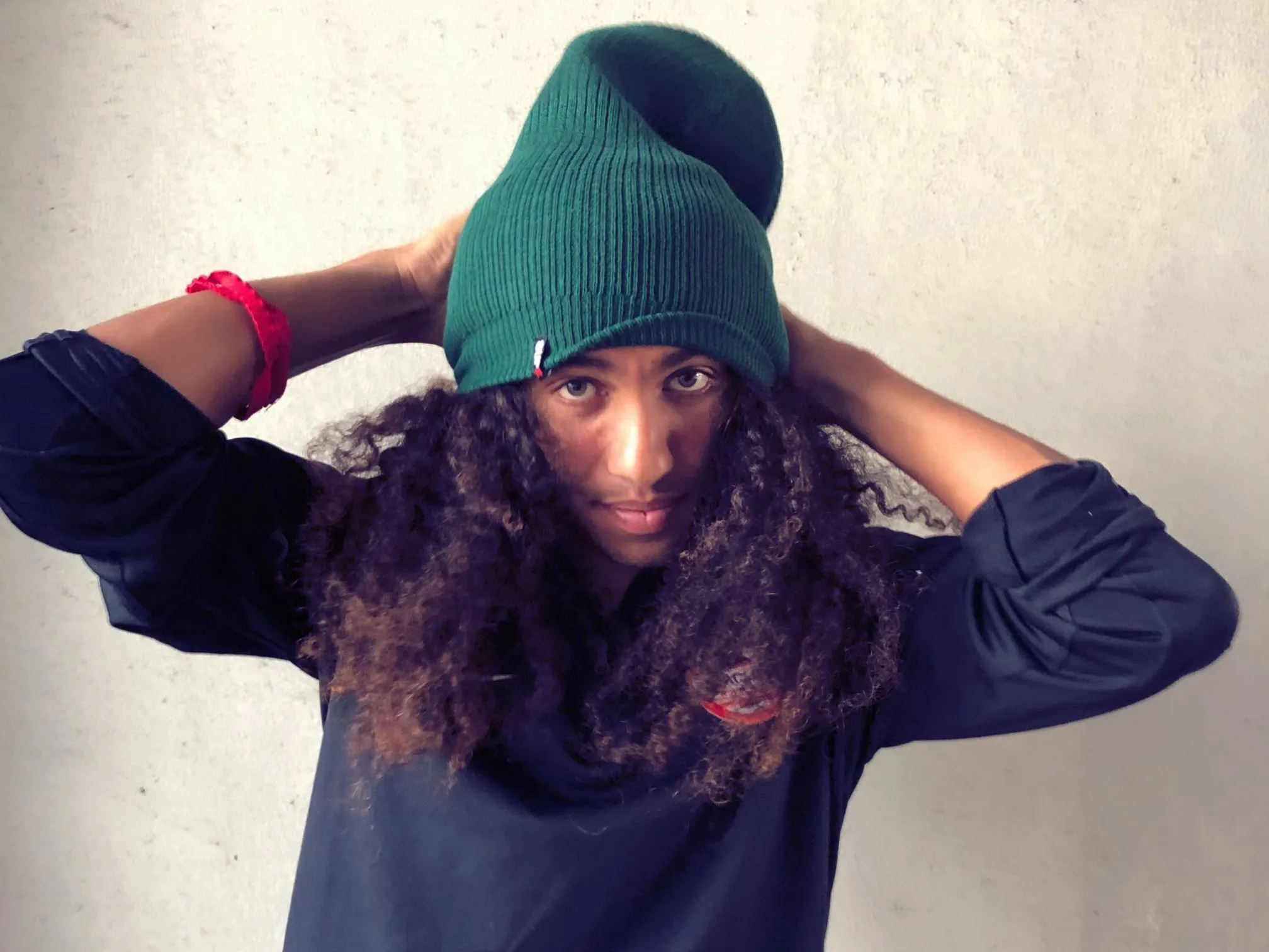 SUP2 'Famous' Long Rib Beanie