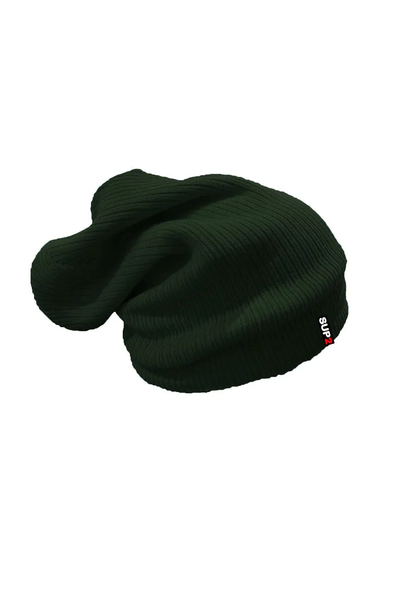 SUP2 'Famous' Long Rib Beanie