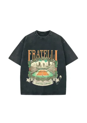 T-SHIRT TENNIS GRIS