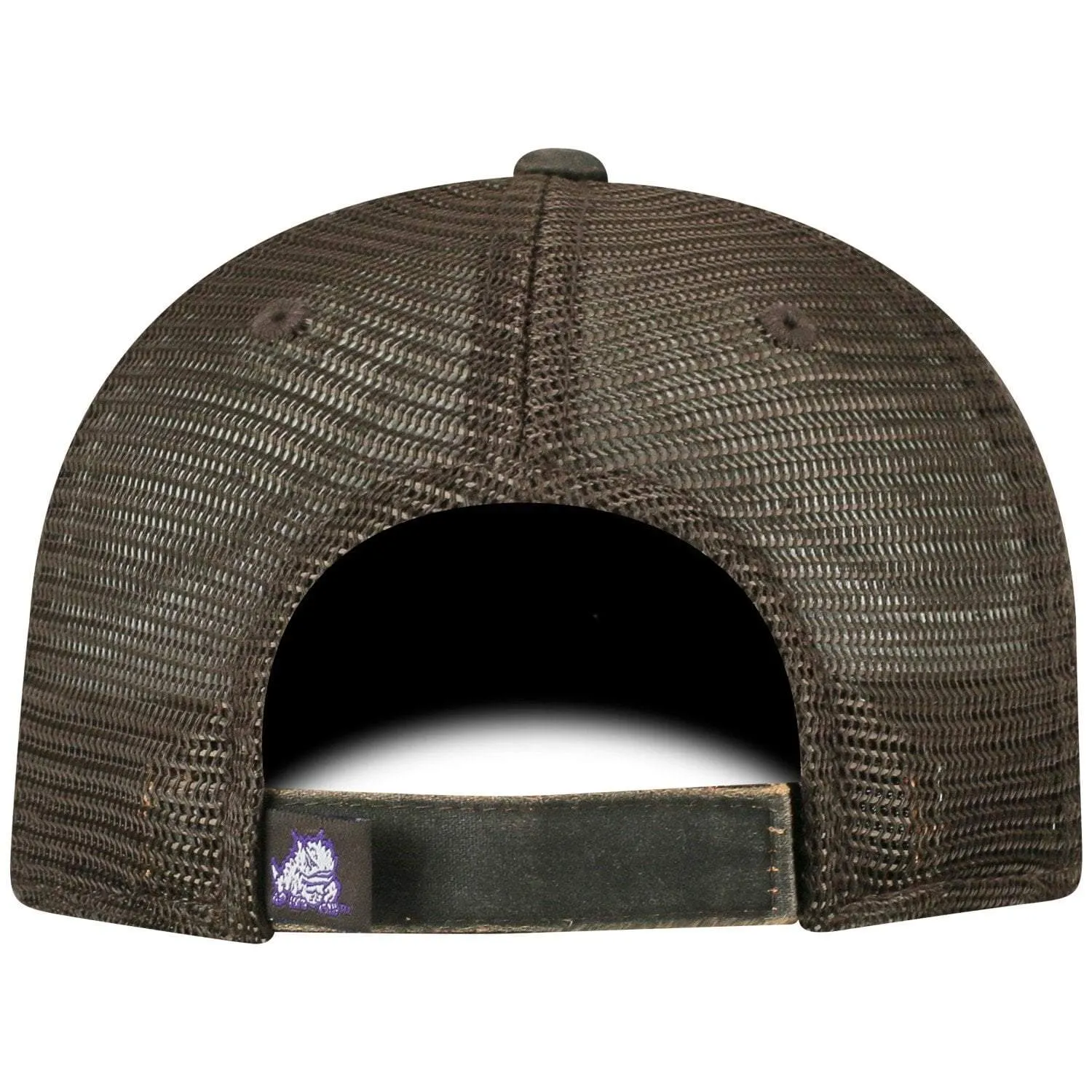 TCU Horned Frogs TOW Brown "Chestnut" Style Mesh Adj. Strap Relax Hat Cap