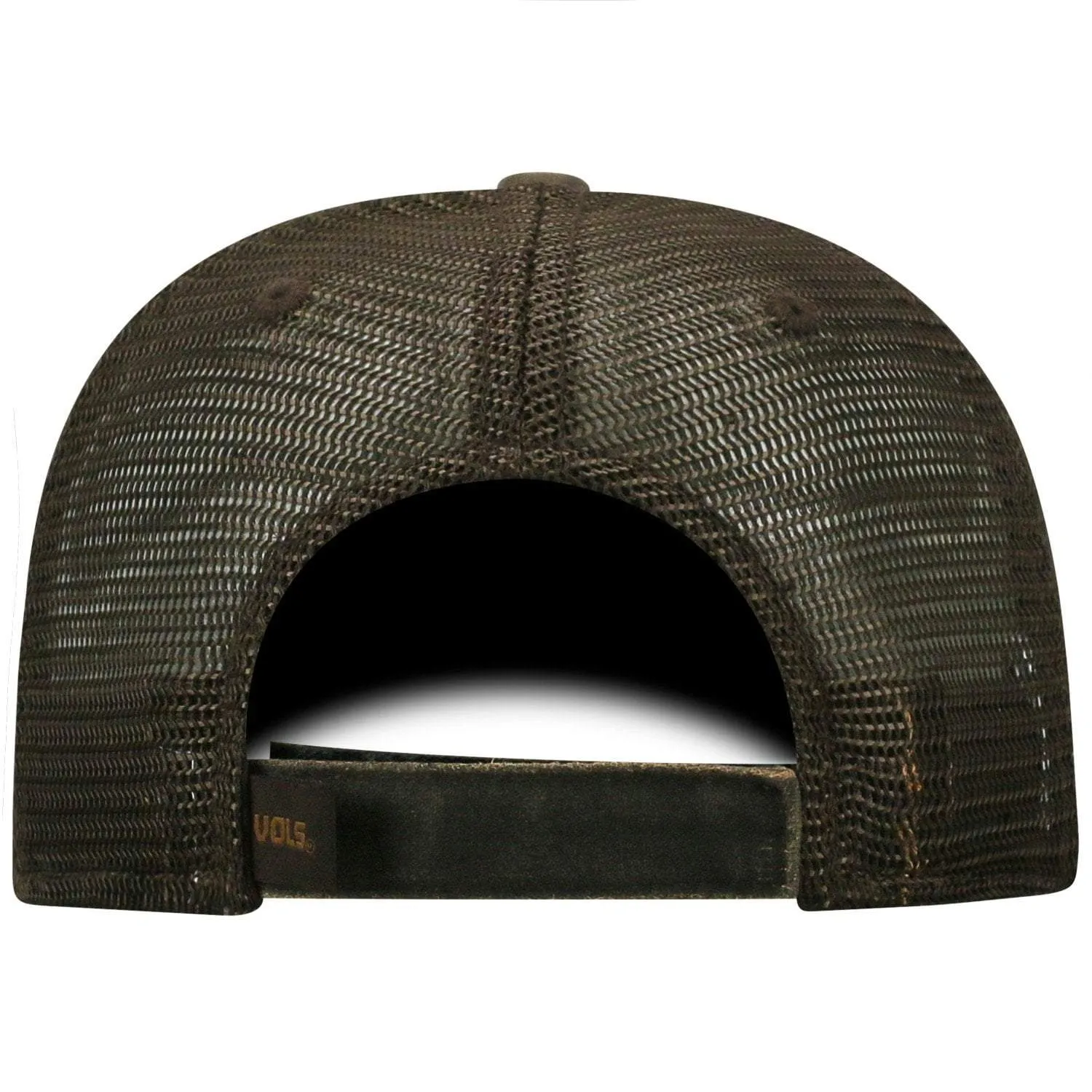 Tenneesee Volunteers TOW Brown "Chestnut" Style Mesh Adj. Strap Relax Hat Cap