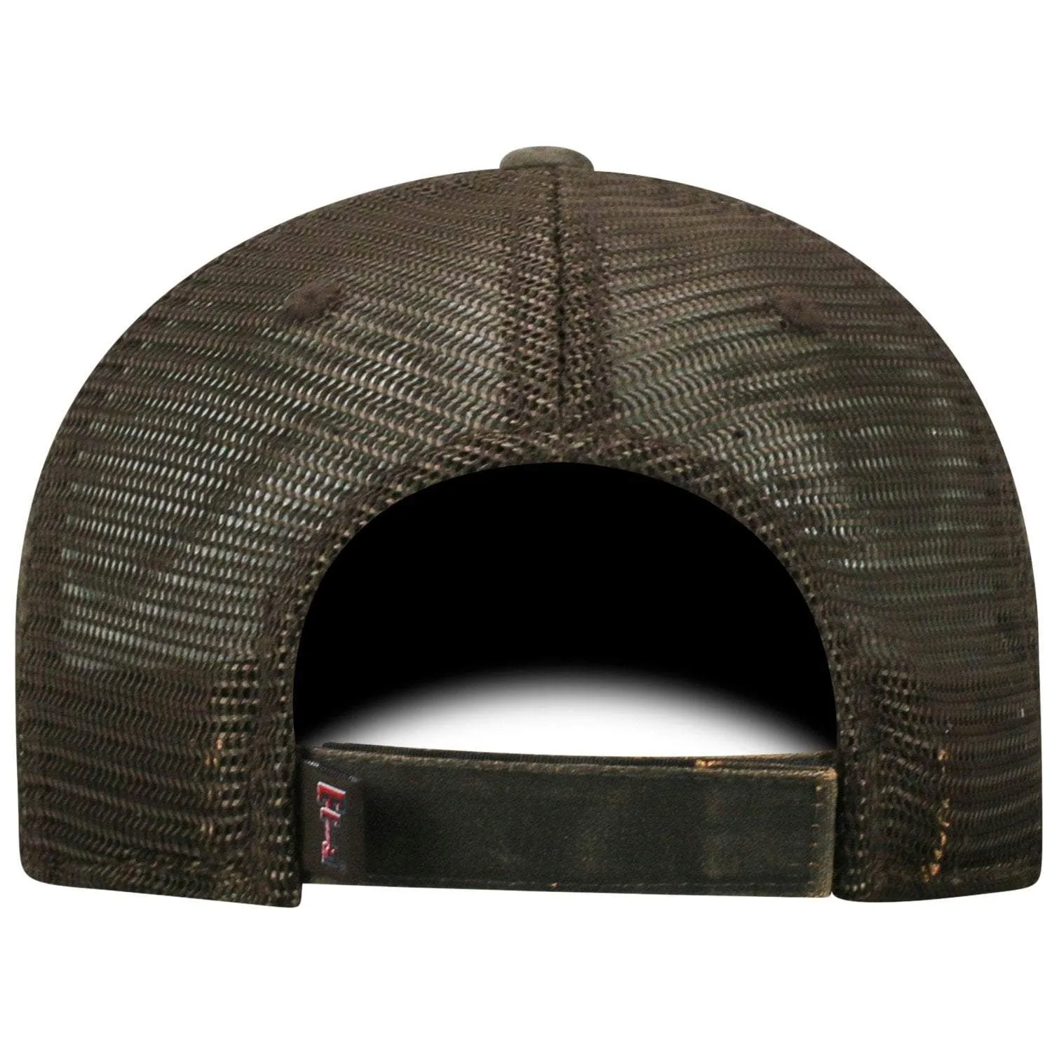 Texas Tech Red Raiders TOW Brown "Chestnut" Style Mesh Adj. Strap Relax Hat Cap