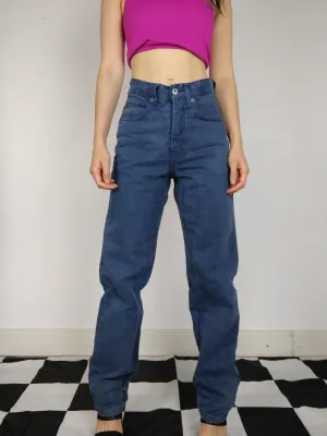 The Blue Raybest | Vintage blue Raybest high waist denim straight fit pants XS-S