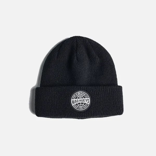 The Mad Hueys Global Beanie - Black