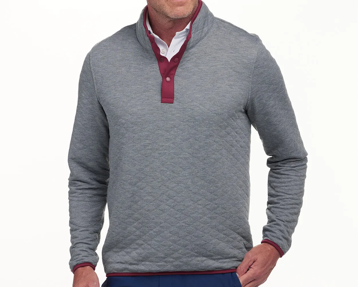 The Sullivan Pullover: Heathered Charcoal