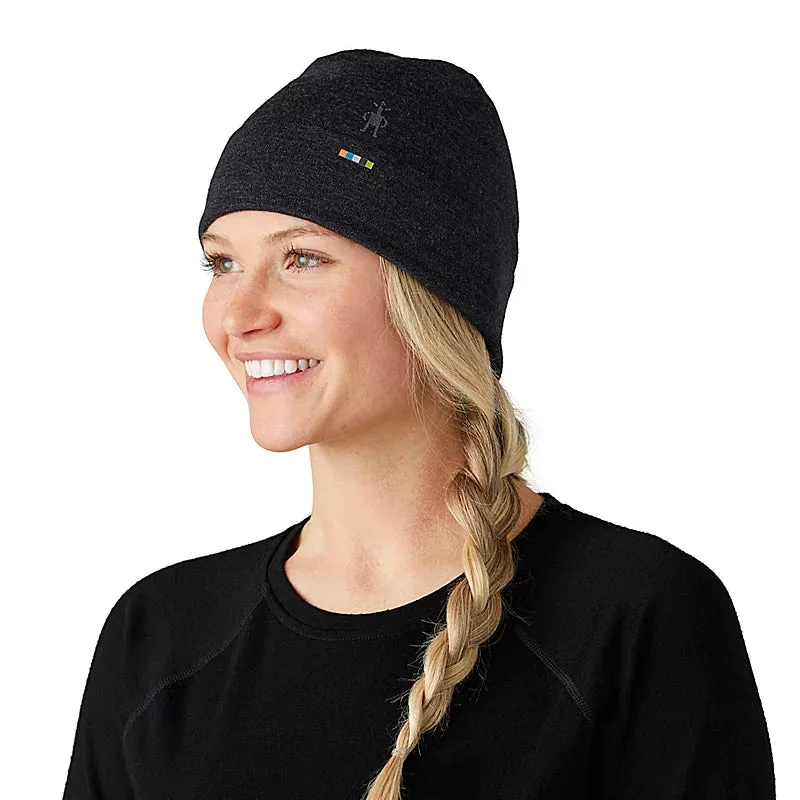 Thermal Merino Reversible Cuffed Beanie (003 - Charcoal)