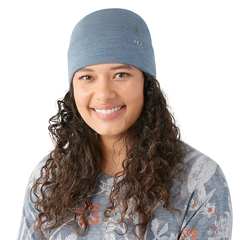 Thermal Merino Reversible Cuffed Beanie (M02 - Pewter Heather Blue)