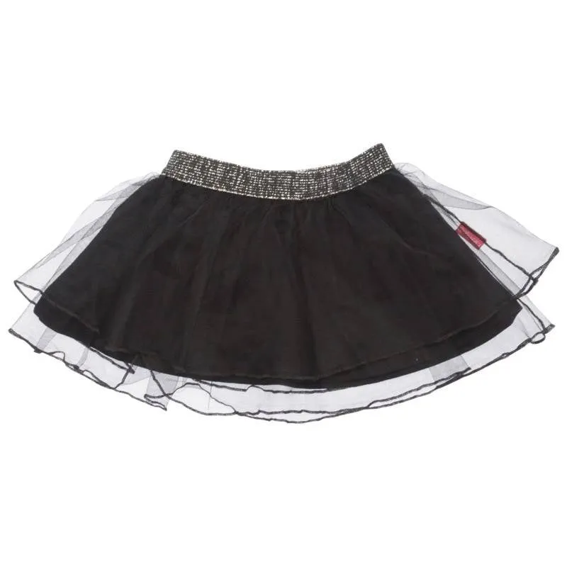 Tüllrock schwarz/silber  von Kiestone