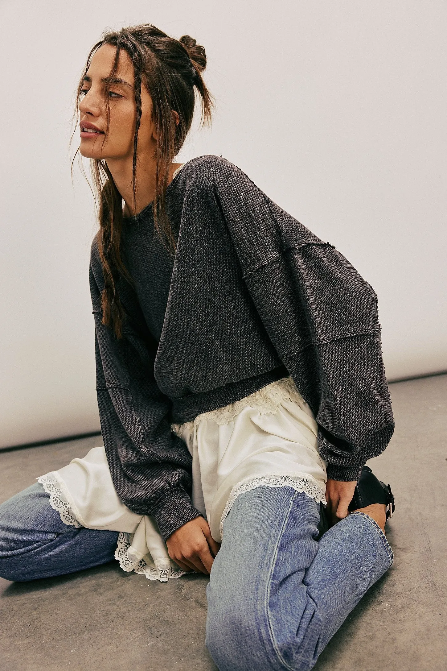 Top - Free People Ife Pullover