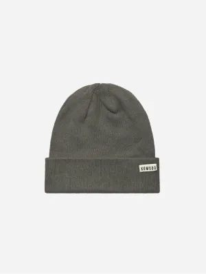 Town Unisex Organic Cotton Beanie Hat | Grey