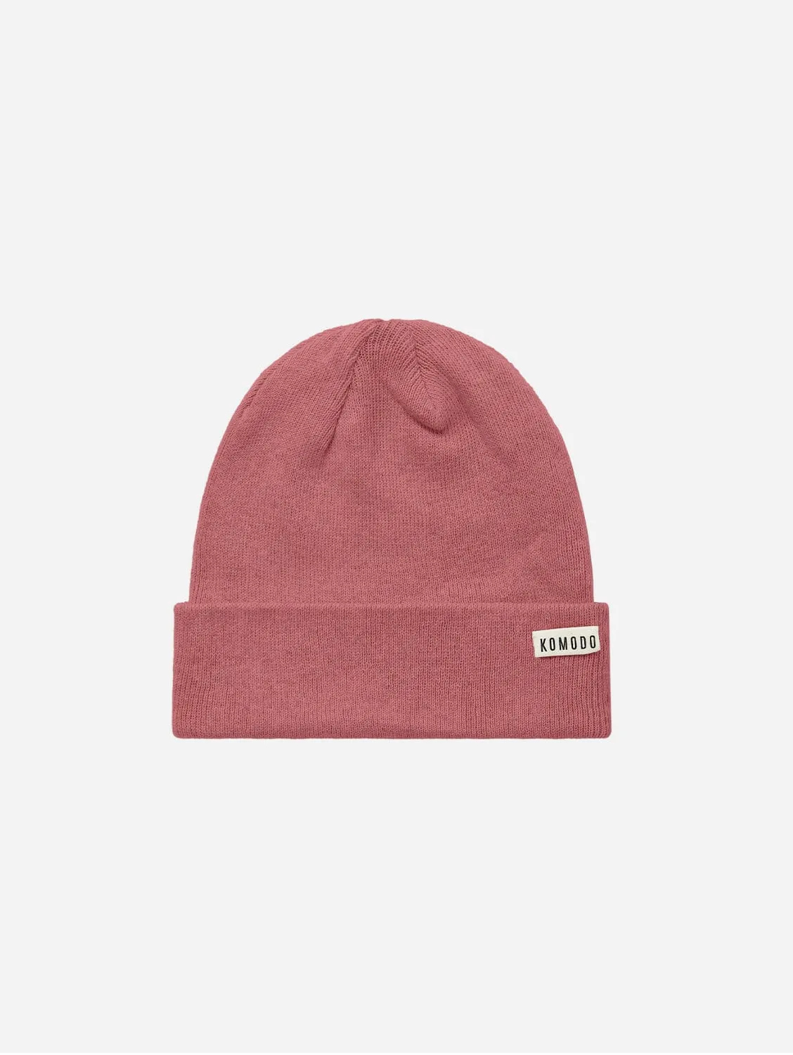 Town Unisex Organic Cotton Beanie Hat | Pink