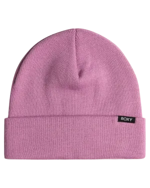 Tropical Snow Beanie in Mauve Orchid