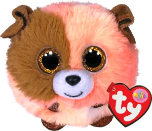 TY PUFFIES MANDARIN ORANGE DOG BALL