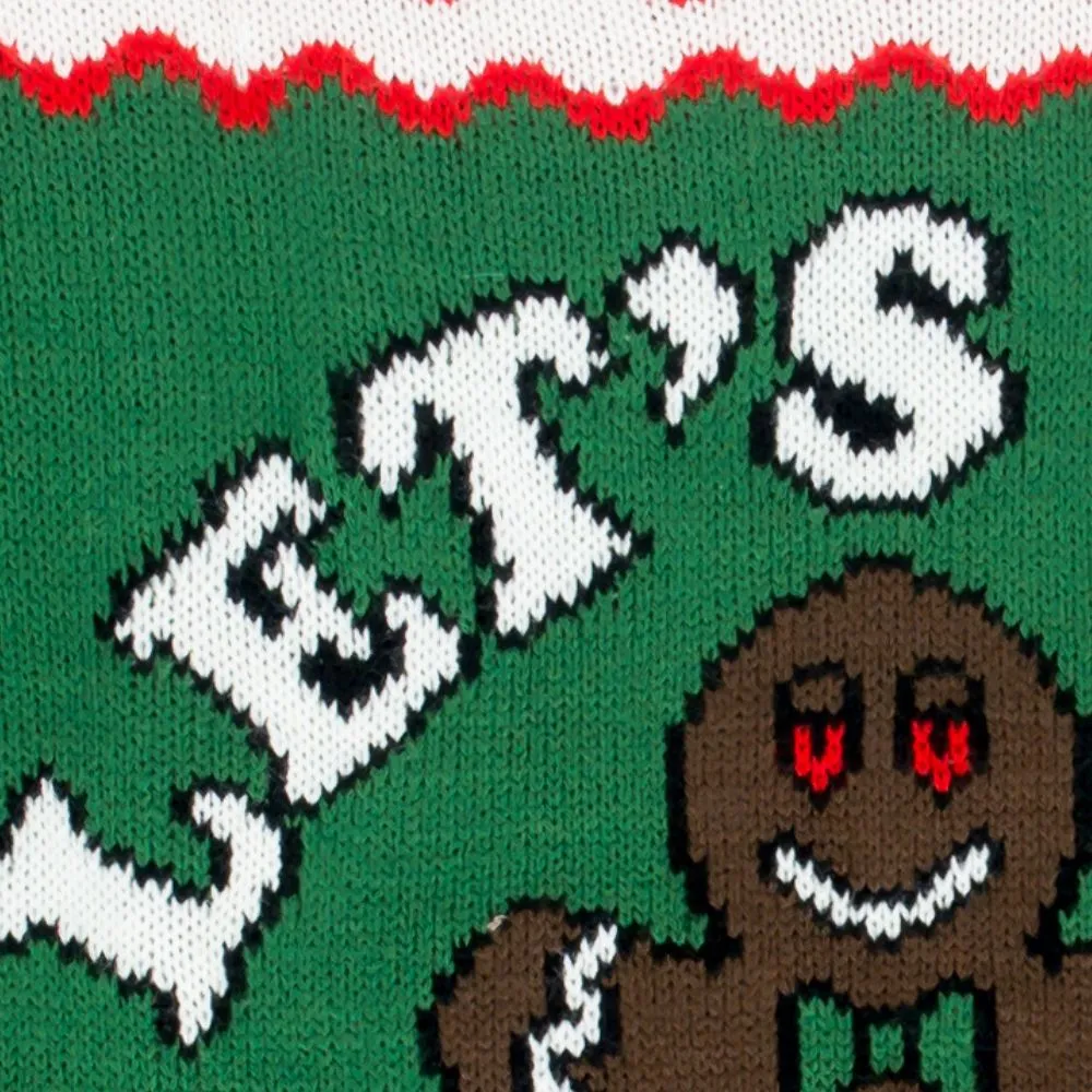 Ugly Christmas Sweater - Gingerbread Design for Edible's Fans