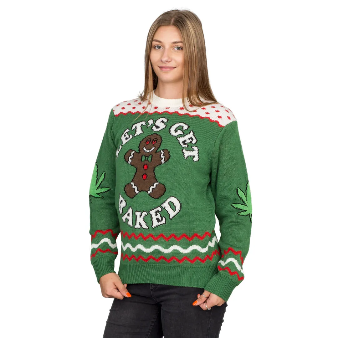 Ugly Christmas Sweater - Gingerbread Design for Edible's Fans