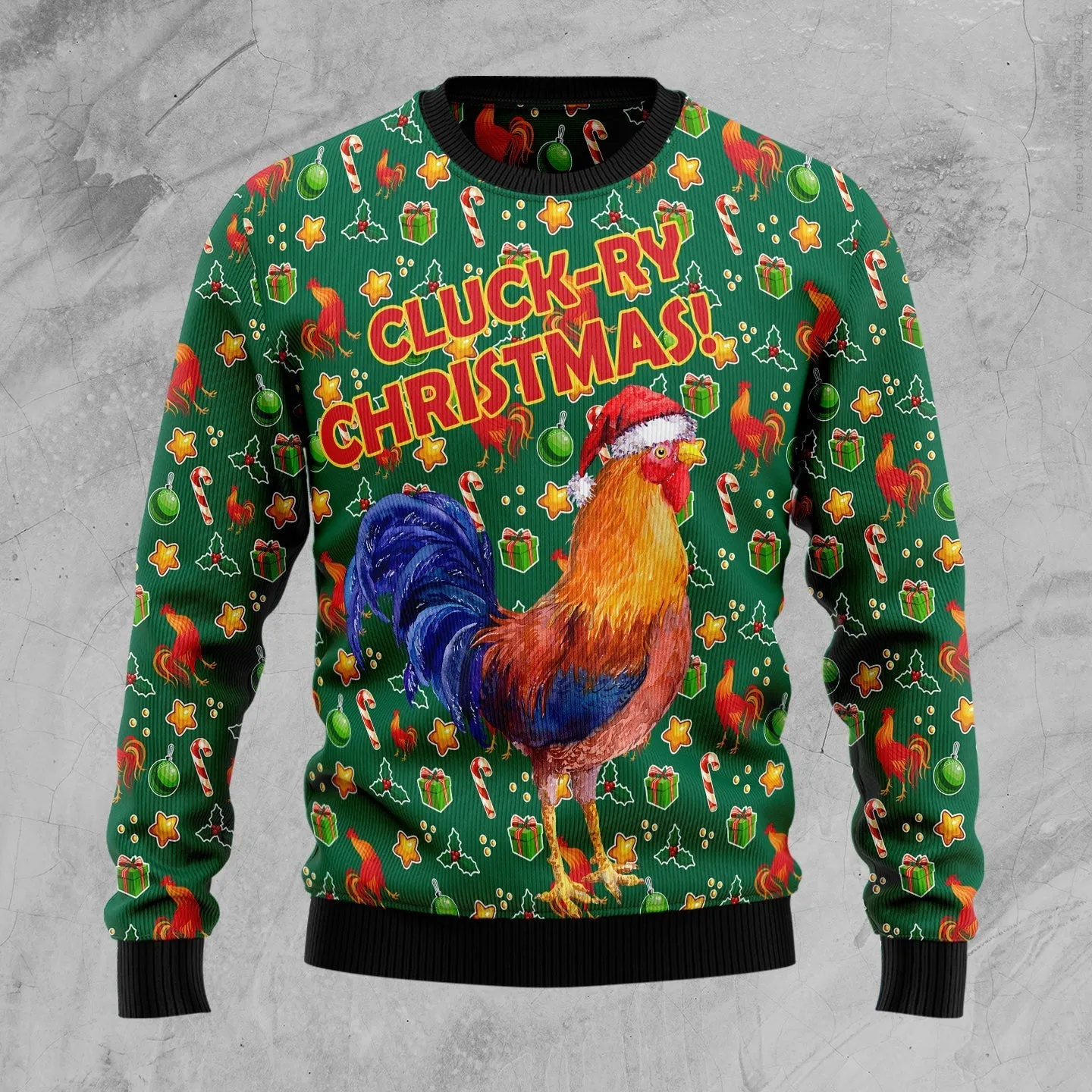 Ugly Christmas Sweater JulesRoche Festive Winter Comfort Design
