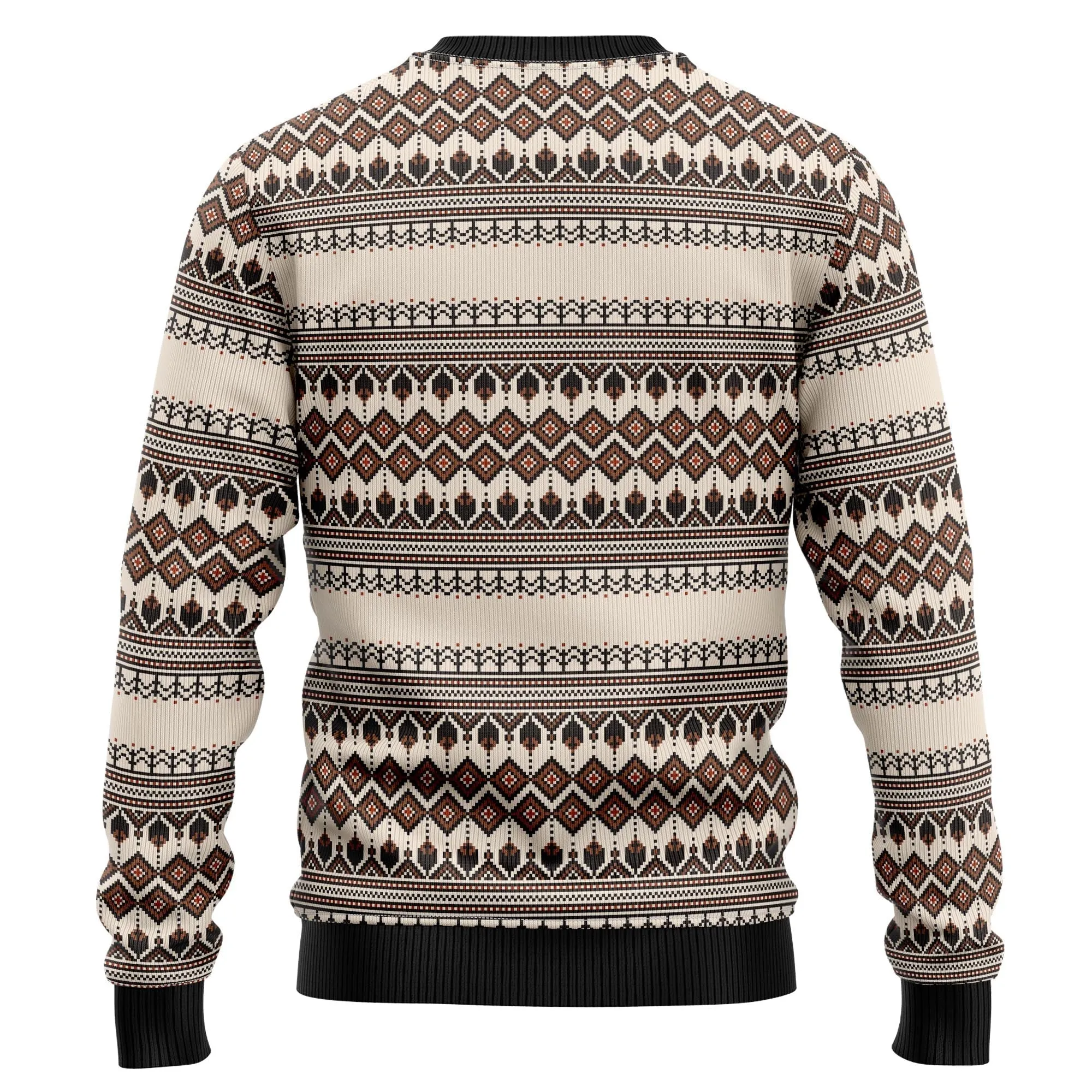 Ugly Sweater JulesRoche All-Over Print Cotton Blend Christmas