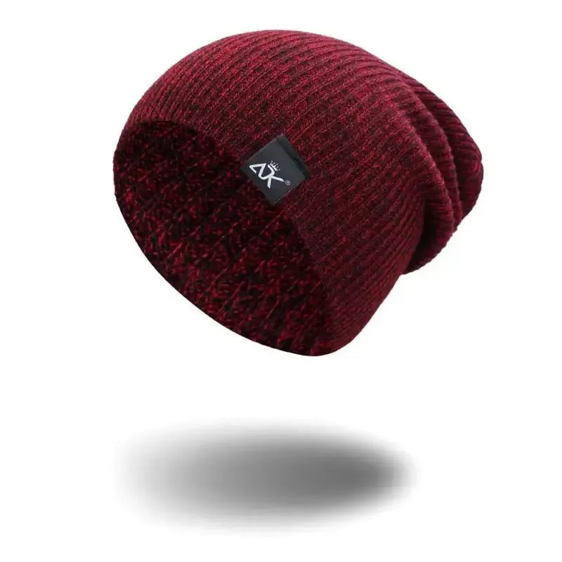 Unisex Fashionable Knitted Beanie with Adjustable Sizes & Warm Acrylic Fabric