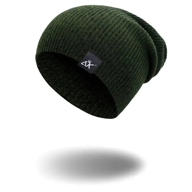 Unisex Fashionable Knitted Beanie with Adjustable Sizes & Warm Acrylic Fabric