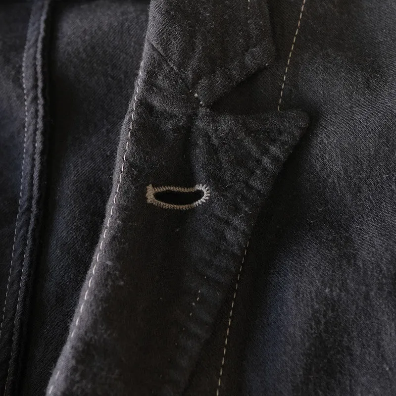 unstructured coat